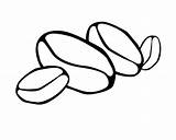 Coloring Beans sketch template