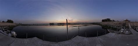 iraqbasrah sunset  shatt al arab  panorama cities