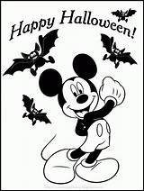 Halloween Coloring Mickey Disney Mouse Pages Minnie Color Printable Print Clipart Traceable Kids Happy Continents Head Colouring Valentines Colouringdisney Popular sketch template
