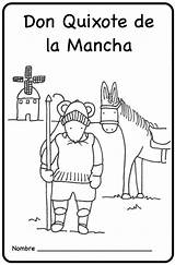 Don Quixote Mancha La Teacherspayteachers Spanish sketch template