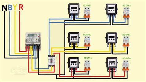 phase  single phase energy meter wiring diagram youtube