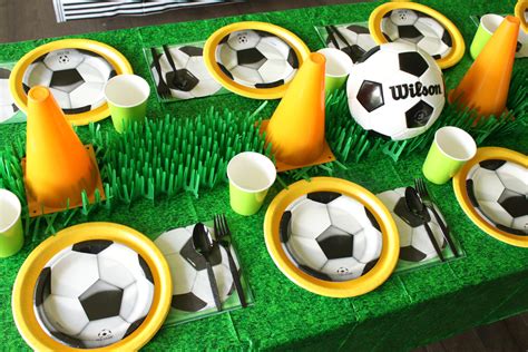 From Birthdays To End Of Season Parties These Soccer Theme Party Ideas