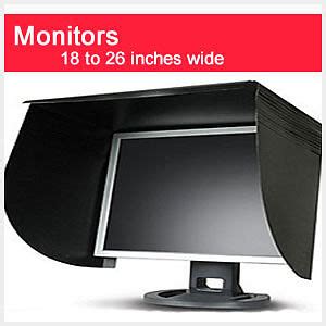 universal large computer monitor sun shade visor     screens ebay
