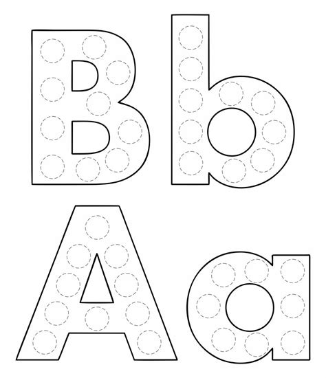 bingo dauber dot printable worksheets     printablee
