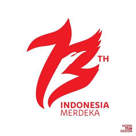 logo hut ri  logo indonesian independence hut