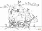 Coloring Columbus Christopher Pages Ships Ultimate Getdrawings Getcolorings sketch template