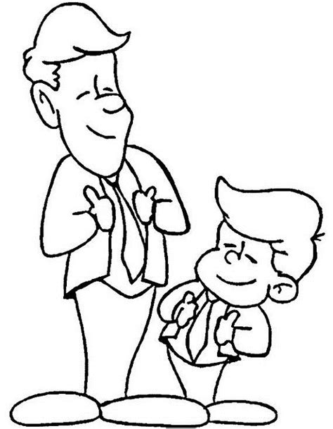 daddy coloring pages  kids  fathers day