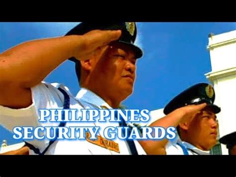 philippines security guards youtube
