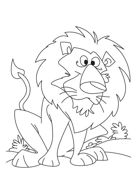 lion   lion kids coloring pages