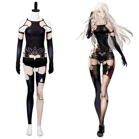 Nier Automata 2b A2 Yorha Type A No 2 Dress Cosplay Costume Suit