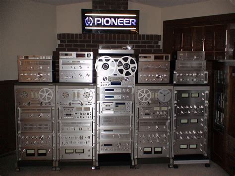 pioneer silver faced spec gear vintage pioneer stereo equipment iv