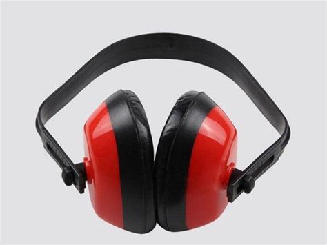 bolcom oorbeschermers oorkappen rood anti geluid lawaai gehoorbescherming tegen