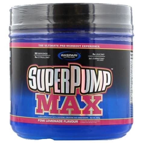 super pump max  gaspari