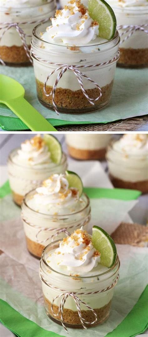 no bake key lime cheesecake in a jar click pic for 15