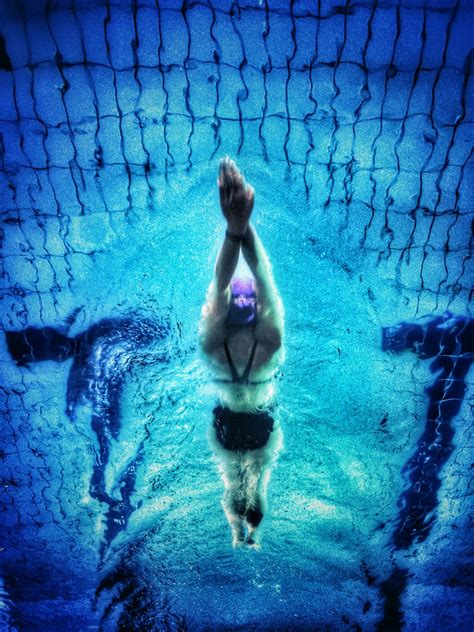 underwater photography  swimmer  poolside news