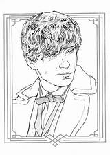 Fantastic Beasts Coloring Find Them Where Pages Book Kids Colouring Harry Info Fun Newt Coloriage Scamander Potter Drawing Printable Cartoon sketch template