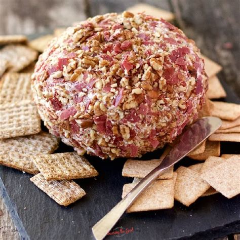 chipped beef cheese ball recipe  cream bryont blog
