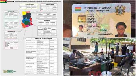 check  list  centres      ghana card