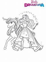Barbie Unicorn Dreamtopia Kids Coloring Pages Fun sketch template