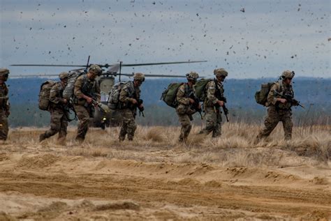 airborne division holds readiness exercise article  united states army