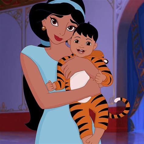Jasmine As A Mom Best Disney Princess Fan Art Popsugar Love And Sex