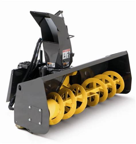 snow blower  wide   gpm industrial snow removal attachment
