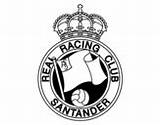 Crest Coloring Santander Racing Soccer Crests Pages Coloringcrew sketch template