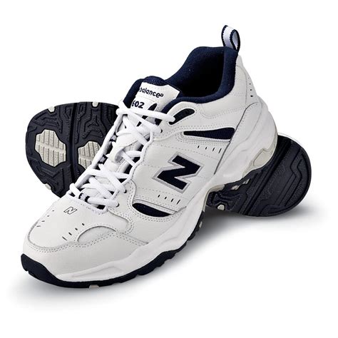 mens  balance  athletic shoes white navy  running shoes sneakers