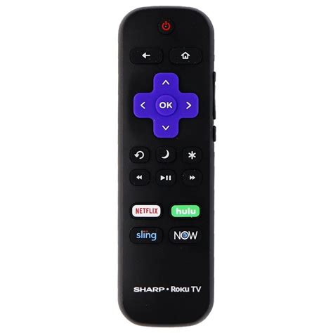 sharp roku lc rcrudus  original smart tv remote control walmartcom
