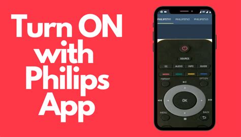 turn  philips tv  remote techowns