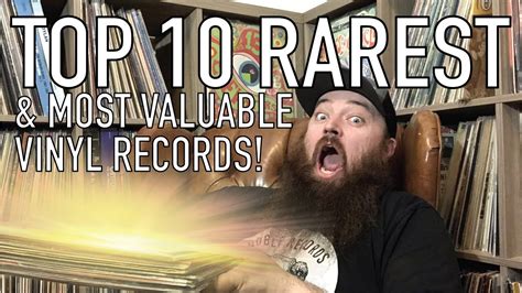 top  rarest  valuable vinyl records   collection youtube