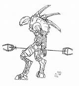 Bionicle Rahkshi Hero Bionicles Kleurplaat Coloringhome sketch template