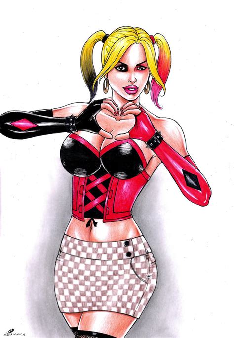 Harley Quinn By Sidneydesenhus On Deviantart