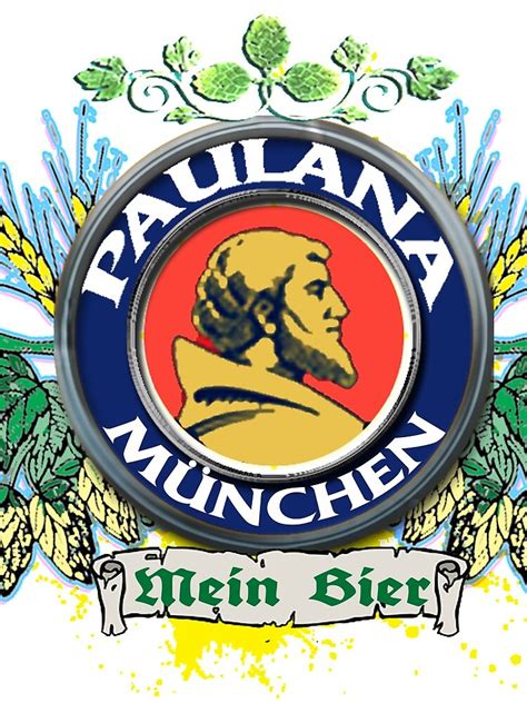 paulaner munchen beer   germanys  drawstring bag  sale
