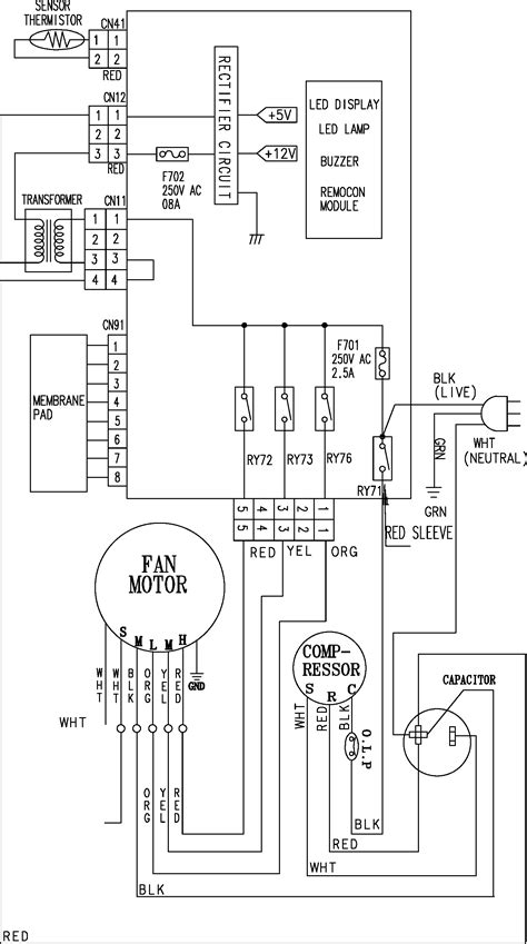 mistral air conditioner wiring diagram