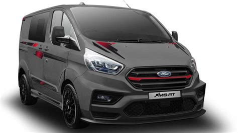 ford transit custom sings  tune  limited edition ms rt mods aboutautonews