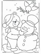 Coloring Winter Pages Themed Getcolorings Them Getdrawings sketch template