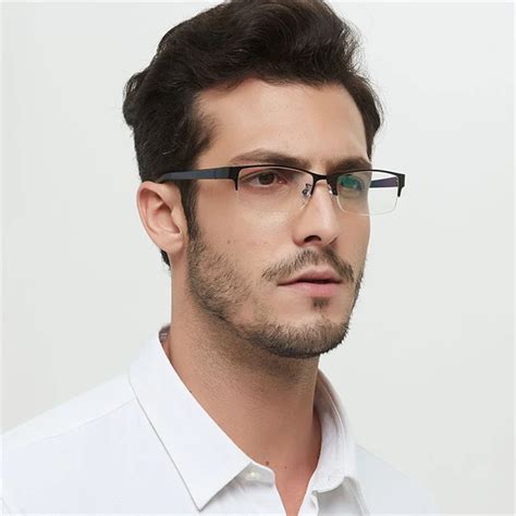 kaleidoscope glasses men eyeglasses frames transparent fashion brand classic business glasses