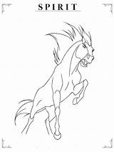 Spirit Coloring Pages Horse Stallion Rain Cimarron Printable Color Animal Drawing Print Kids Disney Colouring Sheets Cheval Horses Leaping Coloringpagesabc sketch template