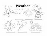 Weather Coloring Sheet Worksheet Color sketch template