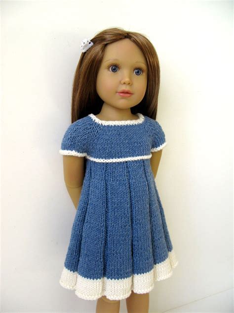 pleated summer dress too 18 slim doll pattern by knit n play