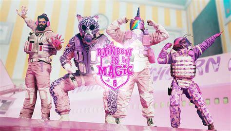 Rainbow Six Siege Gets Colorful In The Rainbow Is Magic Event Vg247