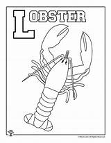 Lobster Woojr sketch template