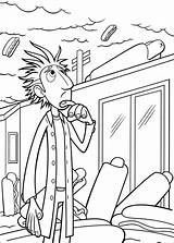 Cloudy Chance Meatballs Coloring Pages Books Last sketch template