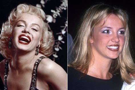 Britney Spears Ezen A Képen Kiköpött Marilyn Monroe A