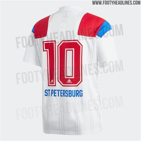 wrong flag  sleeves adidas russia stpetersburg euro  city jersey leaked footy