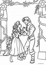 Tangled Coloring Pages Rapunzel Printable Cool2bkids Kids sketch template