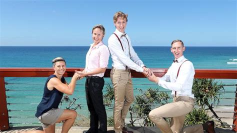 first gay couple married on gold coast in same sex wedding