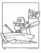 Pirate Coloring Dingy Kids Printer Send Button Special Print Only Use Click sketch template