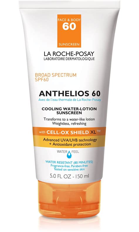 la roche posay anthelios cooling water lotion sunscreen walmartcom